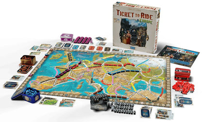 Ticket to Ride Europe 15th Anniversary-101 Board / Card Games-Brain Games OÜ