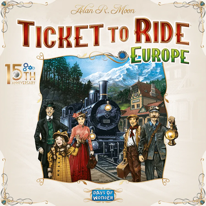 Ticket to Ride Europe 15th Anniversary-101 Board / Card Games-Brain Games OÜ