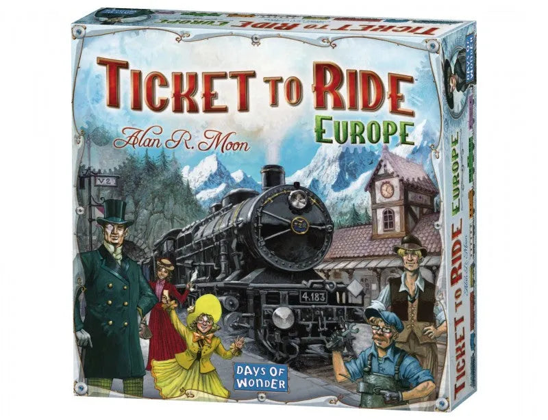 Ticket to Ride: Europe-101 Board / Card Games-Brain Games OÜ