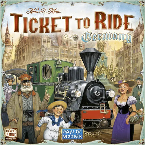 Ticket to Ride Germany-001 Board / Card Games-Brain Games OÜ