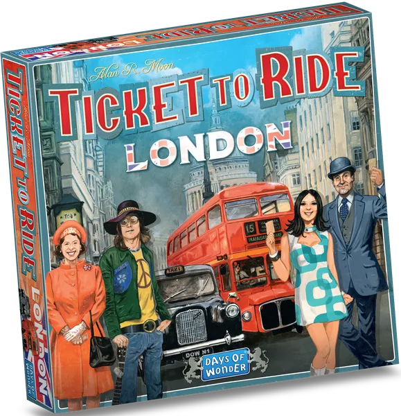 Ticket To Ride: London-001 Board / Card Games-Brain Games OÜ
