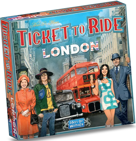 Ticket To Ride: London-001 Board / Card Games-Brain Games OÜ