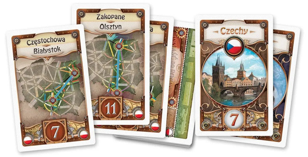 Ticket to Ride Map Collection 6½: Poland-001 Board / Card Games-Brain Games OÜ
