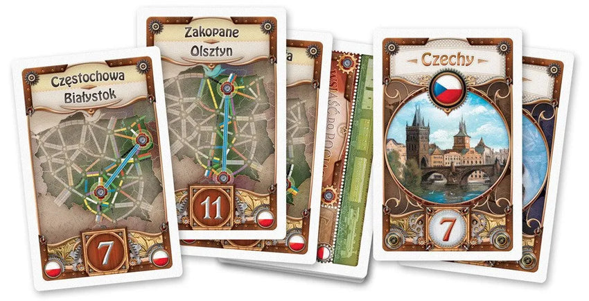 Ticket to Ride Map Collection 6½: Poland-001 Board / Card Games-Brain Games OÜ
