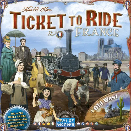 Ticket to Ride Map Collection 6: France & Old West-001 Board / Card Games-Brain Games OÜ