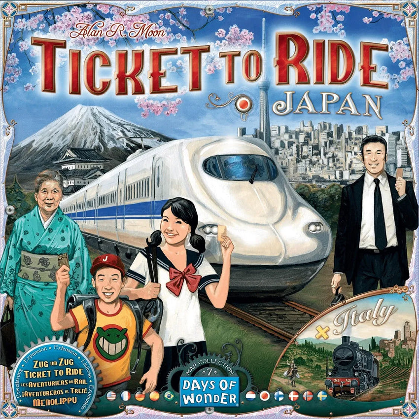 Ticket to Ride Map Collection 7: Japan & Italy-001 Board / Card Games-Brain Games OÜ