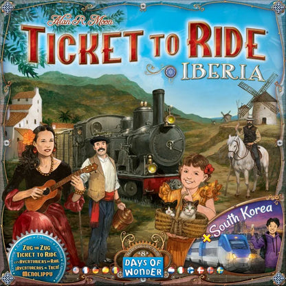 Ticket to Ride Map Collection 8: Iberia & South Korea-101 Board / Card Games-Brain Games OÜ