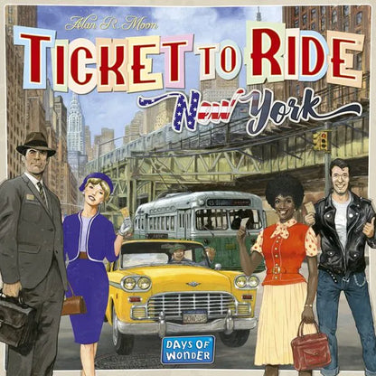 Ticket To Ride New York-001 Board / Card Games-Brain Games OÜ