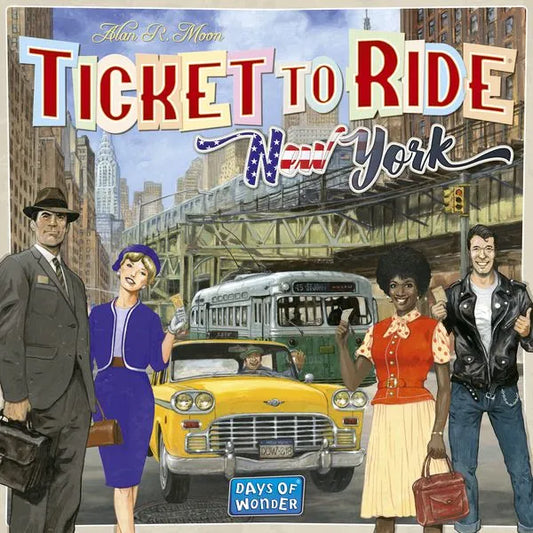 Ticket To Ride New York-001 Board / Card Games-Brain Games OÜ