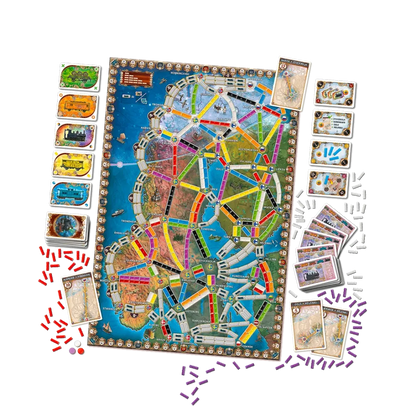 Ticket to Ride: Northern Lights-w001 WHSX Board / Card Games-Brain Games OÜ