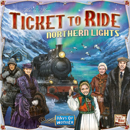 Ticket to Ride: Northern Lights-w001 WHSX Board / Card Games-Brain Games OÜ