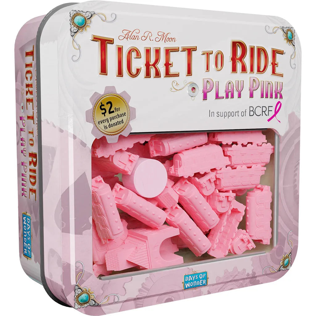 Ticket to Ride: Play Pink-004 Accessories-Brain Games OÜ