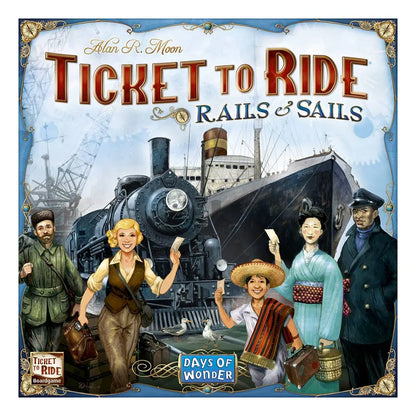 Ticket To Ride Rails & Sails ENG-001 Board / Card Games-Brain Games OÜ