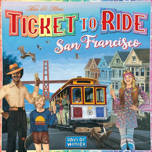 Ticket to Ride: San Francisco-001 Board / Card Games-Brain Games OÜ