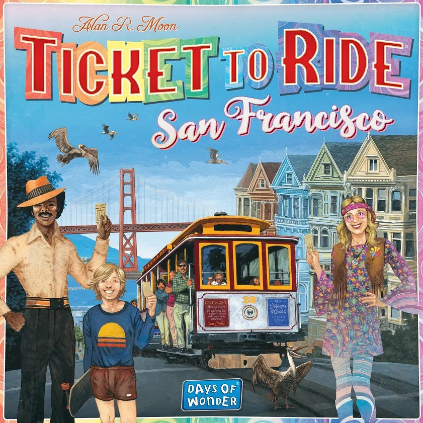 Ticket to Ride: San Francisco-001 Board / Card Games-Brain Games OÜ