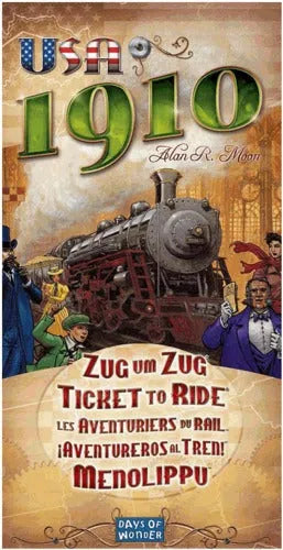 Ticket to Ride USA 1910 Exp-001 Board / Card Games-Brain Games OÜ