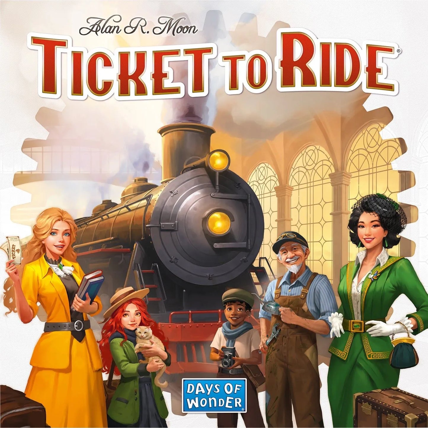 Ticket to Ride-001 Board / Card Games-Brain Games OÜ