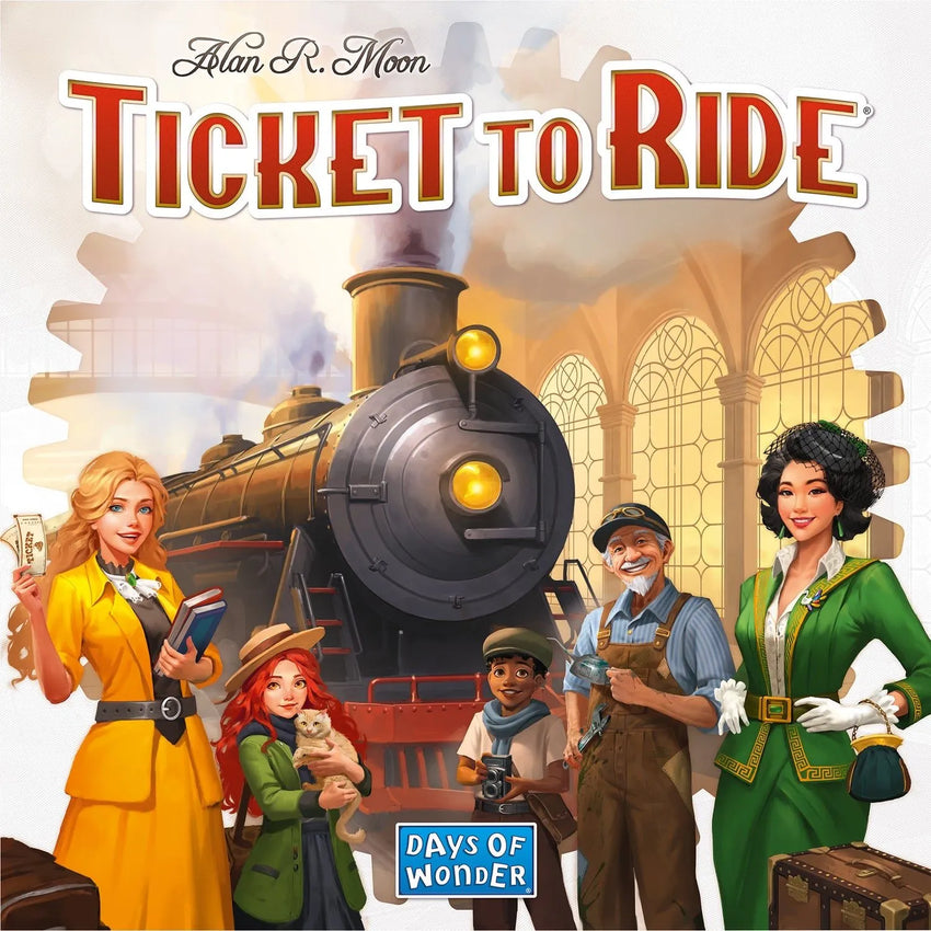 Ticket to Ride-001 Board / Card Games-Brain Games OÜ