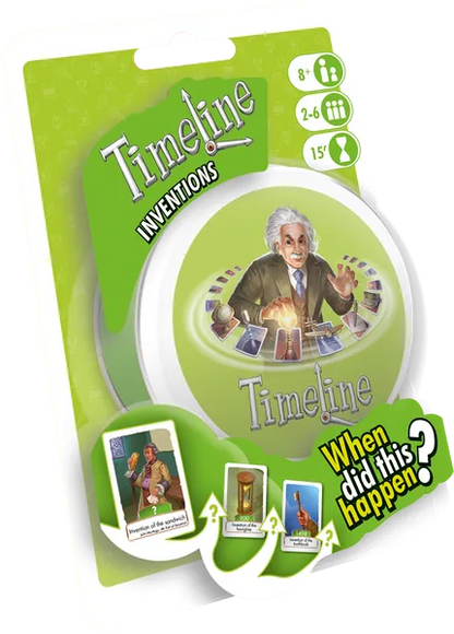 Timeline Inventions Blister-001 Board / Card Games-Brain Games OÜ