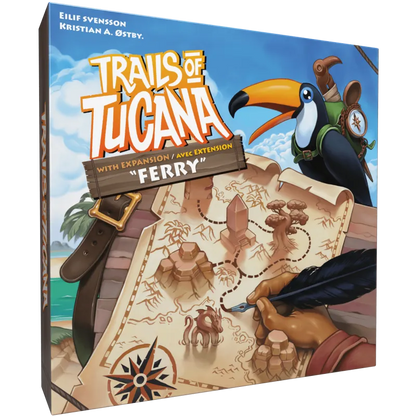 Trails of Tucana with Ferry Expansion-101 Board / Card Games-Brain Games OÜ
