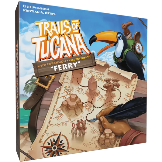 Trails of Tucana with Ferry Expansion-101 Board / Card Games-Brain Games OÜ