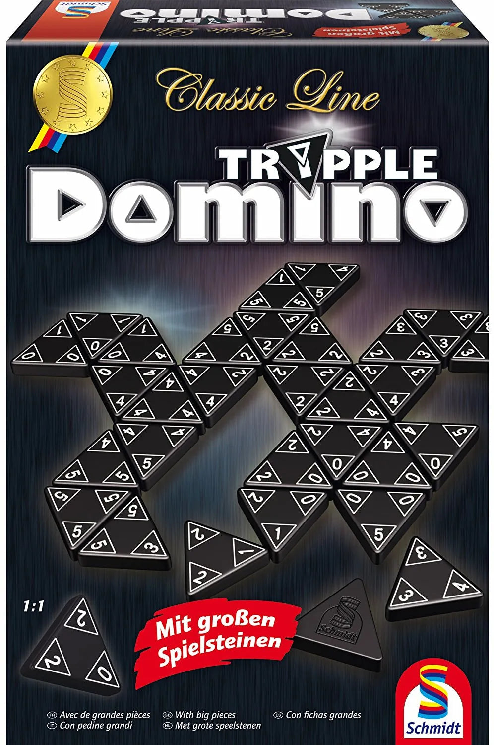 Tripple Domino-w101 WHS Board / Card Games-Brain Games OÜ