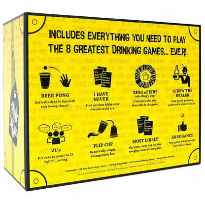 Trunk of Drunk - 8 Greatest Drinking Games-101 Board / Card Games-Brain Games OÜ