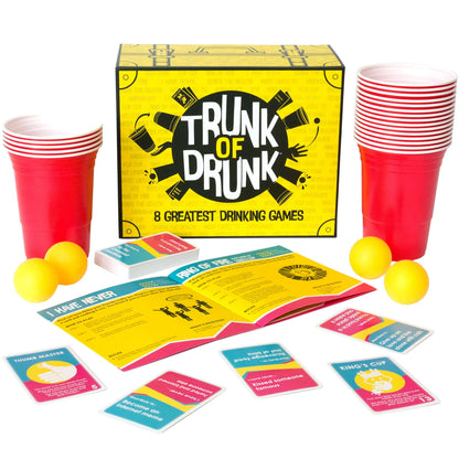 Trunk of Drunk - 8 Greatest Drinking Games-101 Board / Card Games-Brain Games OÜ