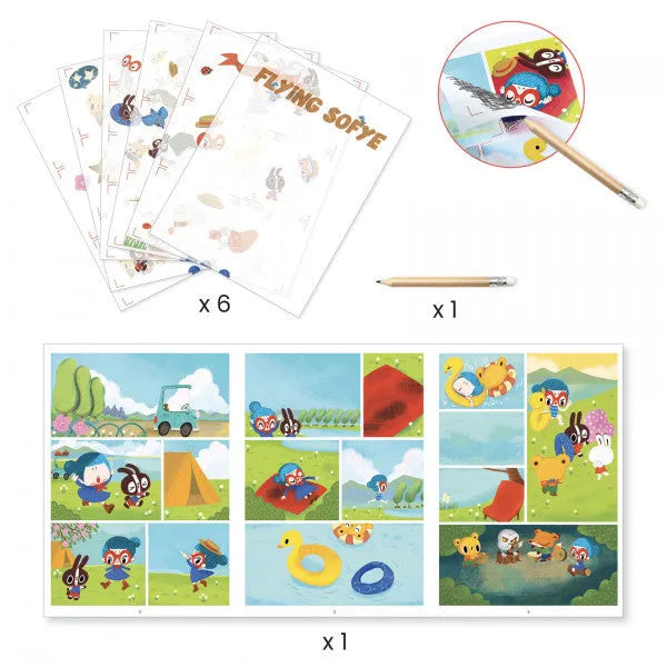 Ülekandelehed "Flying Sofye"-010 Toys-Brain Games OÜ