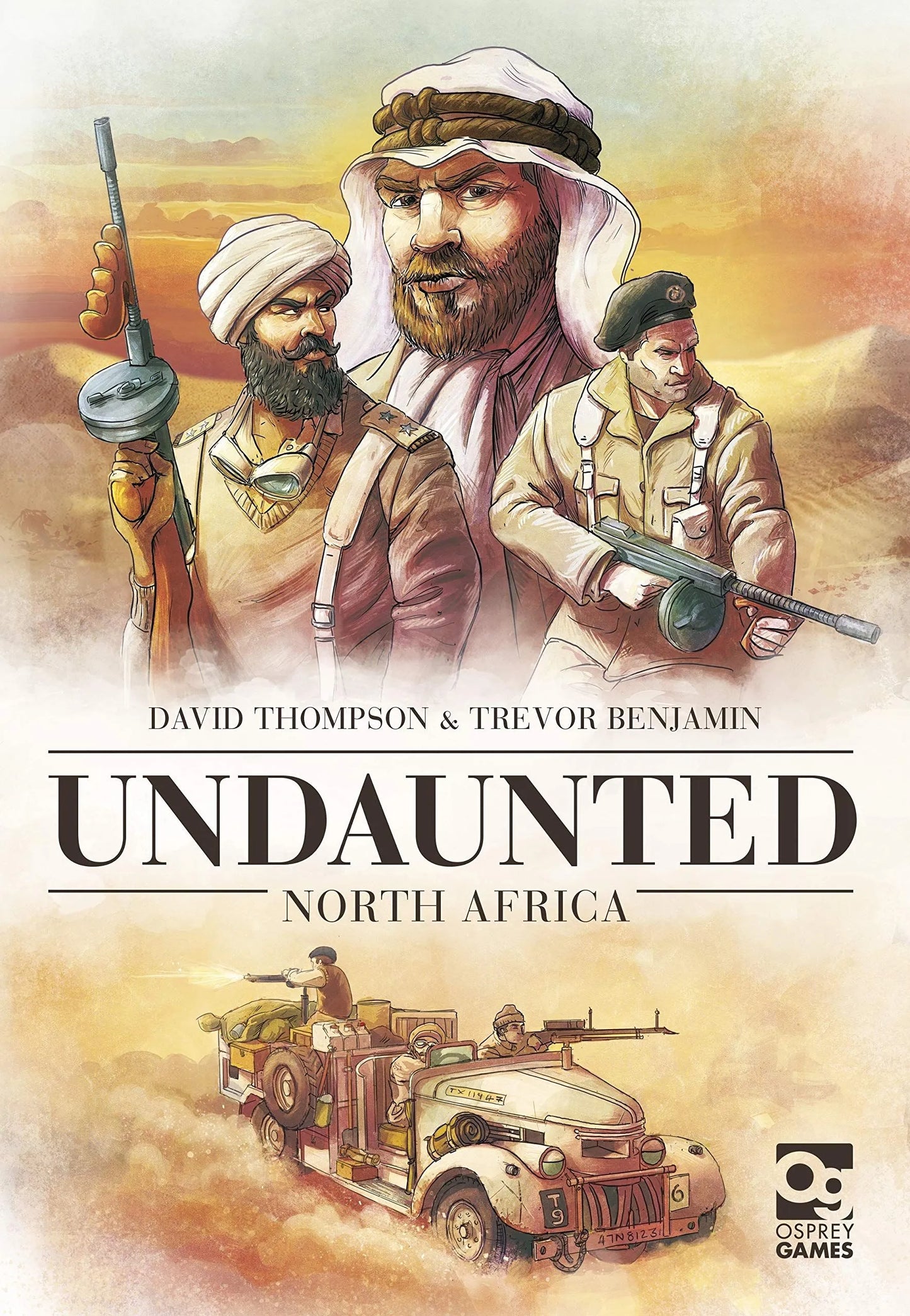 Undaunted: North Africa-001 Board / Card Games-Brain Games OÜ