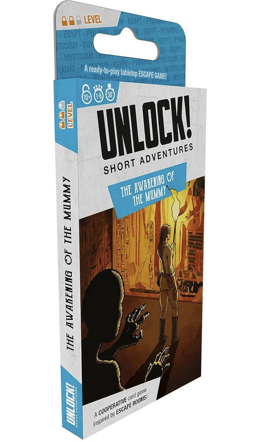 Unlock!: Short Adventures - The Awakening of the Mummy-101 Board / Card Games-Brain Games OÜ