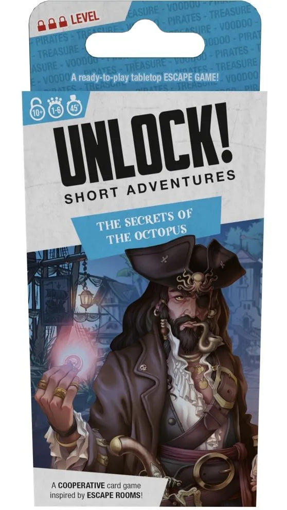 Unlock!: Short Adventures - The Secrets of the Octopus-101 Board / Card Games-Brain Games OÜ
