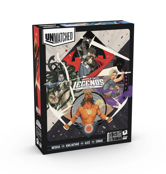 Unmatched: Battle of Legends Vol 1-w001 WHSX Board / Card Games-Brain Games OÜ