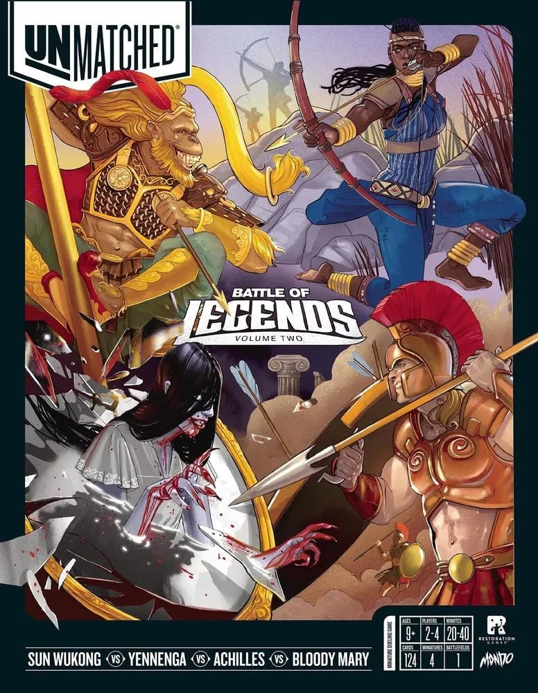Unmatched: Battle of Legends Vol 2-001 Board / Card Games-Brain Games OÜ