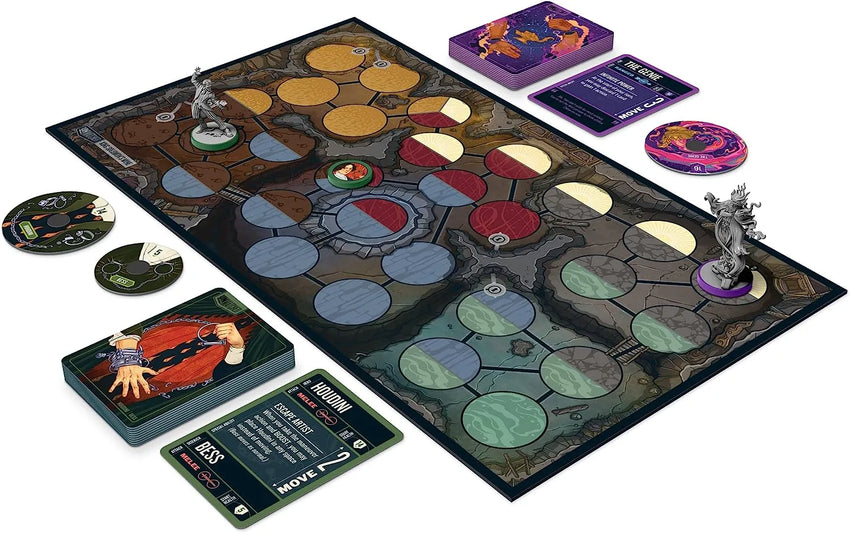 Unmatched: Houdini vs. the Genie-w001 WHSX Board / Card Games-Brain Games OÜ