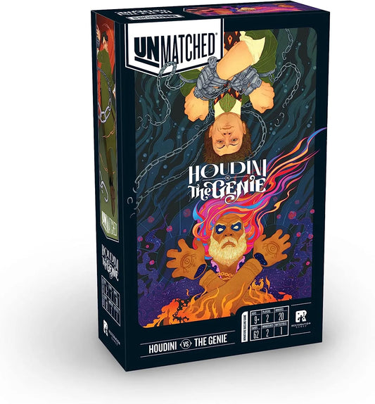 Unmatched: Houdini vs. the Genie-w001 WHSX Board / Card Games-Brain Games OÜ