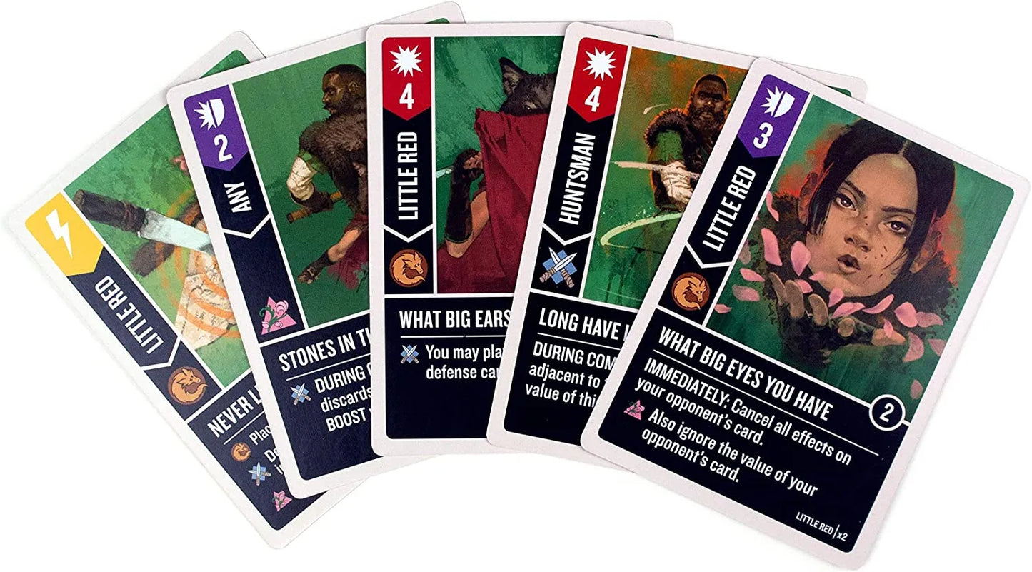 Unmatched: Little Red Riding Hood vs. Beowulf-w001 WHSX Board / Card Games-Brain Games OÜ