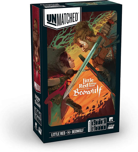 Unmatched: Little Red Riding Hood vs. Beowulf-w001 WHSX Board / Card Games-Brain Games OÜ