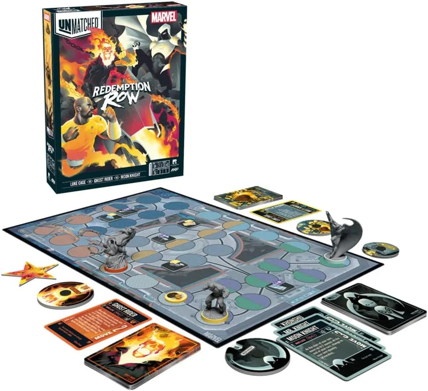 Unmatched: Redemption Row-w001 WHSX Board / Card Games-Brain Games OÜ
