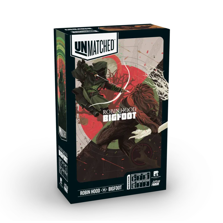 Unmatched: Robin Hood vs Bigfoot-001 Board / Card Games-Brain Games OÜ