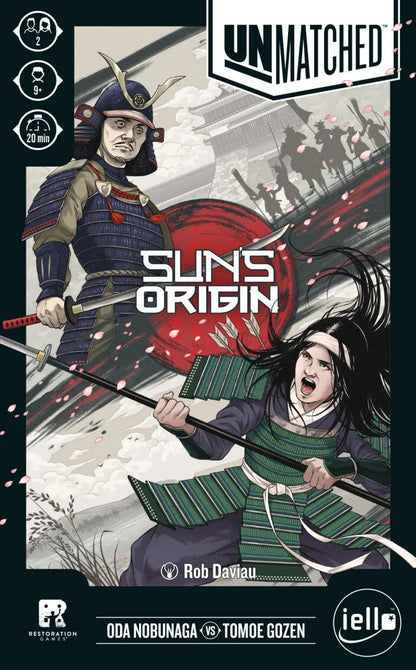 Unmatched: Sun's Origin-w001 WHSX Board / Card Games-Brain Games OÜ