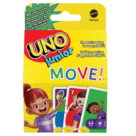 UNO Junior Move!-Lastemängud-Brain Games OÜ