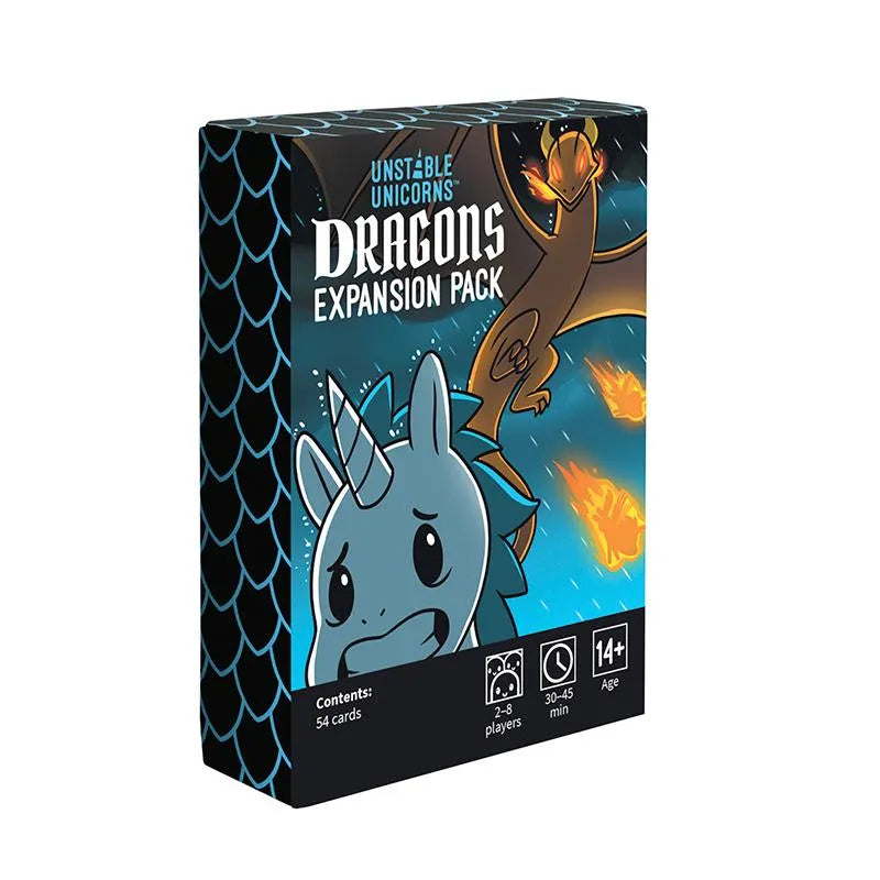 Unstable Unicorns: Dragons Expansion Pack-001 Board / Card Games-Brain Games OÜ