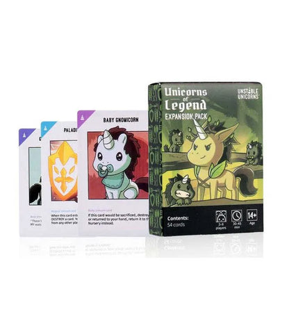 Unstable Unicorns: Unicorns of Legend Expansion Pack-001 Board / Card Games-Brain Games OÜ