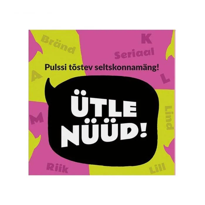 Ütle nüüd-Seltskonnamängud-Brain Games OÜ