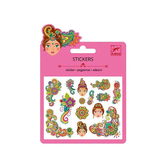 Väikesed kleebised "Indian designs"-010 Toys-Brain Games OÜ