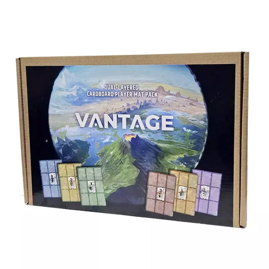Vantage Dual-Layered Cardboard Player Mat Pack-101 Board / Card Games-Brain Games OÜ