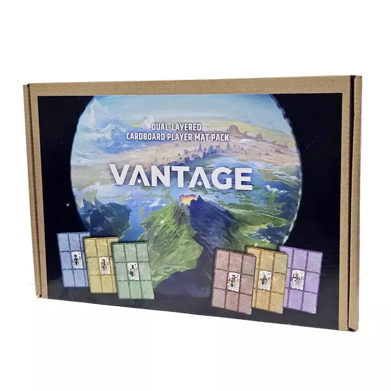 Vantage Dual-Layered Cardboard Player Mat Pack-101 Board / Card Games-Brain Games OÜ