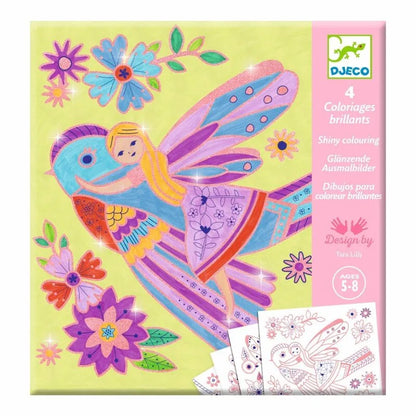 Värvimislehed - Little Wings-Lastemängud-Brain Games OÜ