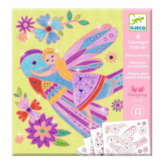 Värvimislehed - Little Wings-Lastemängud-Brain Games OÜ